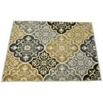 Islamic-Art Wool Rug, Beige, 220*150cm