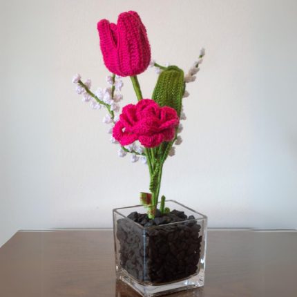 Forever Vase, Pomegranate Pink