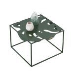 Square Coffee Table, Green, 50*50*45cm