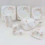 Dinnerware Set - T-SHAPE Collection - BALSM GOLD Edition - 72Pcs