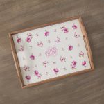 Rosie Rustic Wooden Tray