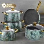 Flora 9-Piece Set, Green