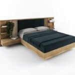 أباليك حائط معدن دهبي (٢٥×٢٢ سم)