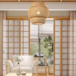 Gold Ceiling Lamp (40x80cm)