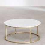 White Marble Coffee Table