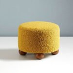 Mustard Yellow Ottoman