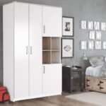 White MDF Dressing Room, 120x60x200cm