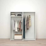 White MDF Storage Unit, 163x120x40cm