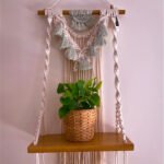 لوحة فنية ميكسد ميديا، أبيض، ٤٥×٣٥ سم