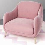 فوتيه مودرن، بينك، ٨٠×٨٠×٨٠ سم