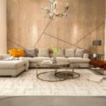 Spacious Corner Sofa, Beige, 260x180x100cm.