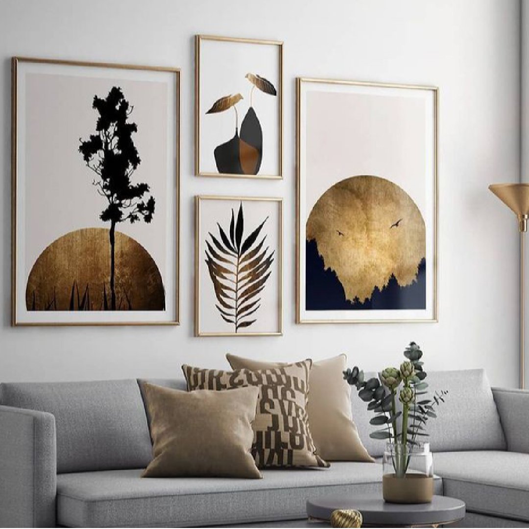 Untitled-1-08 Aesthetic Boho wall décor set, White, 70x140x0.8cm. - Image 1