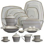 Dinnerware Set - Diamond Collection - Ashley Edition - 72 Pcs