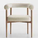 Banda chair, White, 45x50x45cm.