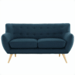 Bianca Sofa, Navy Blue, 160x80x75cm.