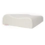مخدة ميموري فوم منحنية (كيرف)، أبيض، ٦٠×٤٠ سم