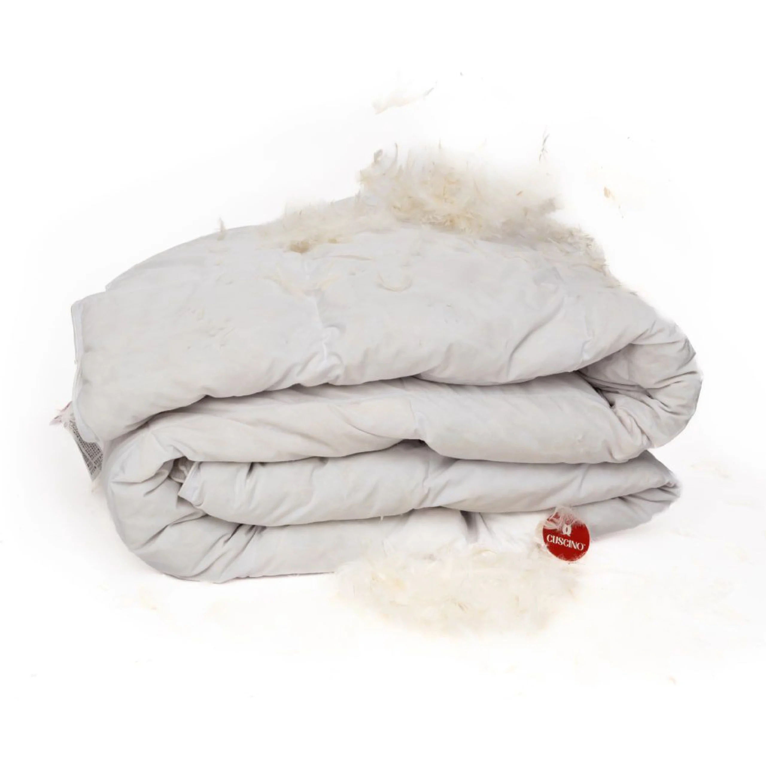 Untitled-1-18 Natural Feather Hotel Duvet, White, 260x240cm - Image 1