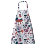 مريلة مطبخ بينكي إسنشيالز، أبيض، ٧٠×٩٠×٧٠ سم