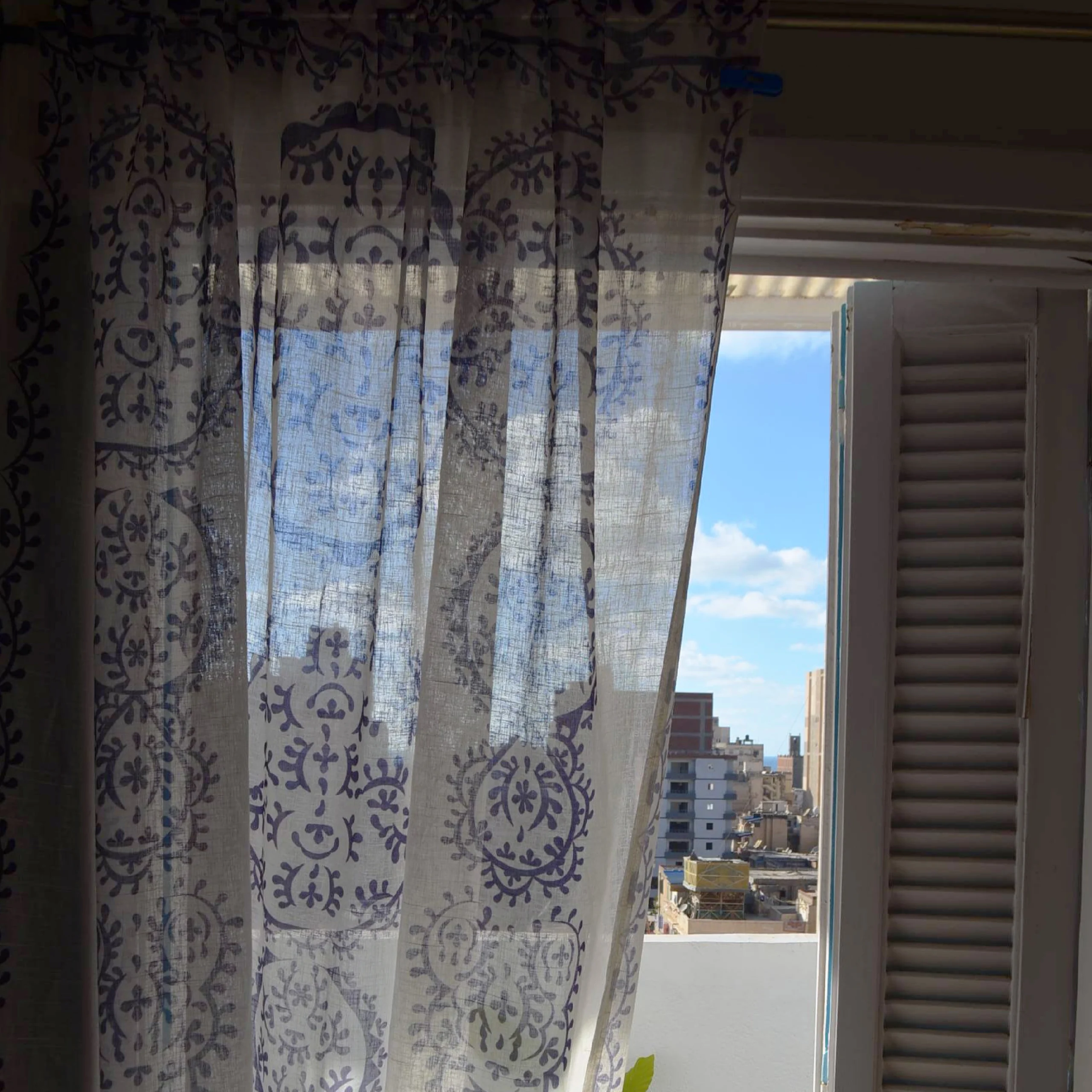 r3-03 Moroccan Curtain, Off-white, 270x130x270cm - Image 1